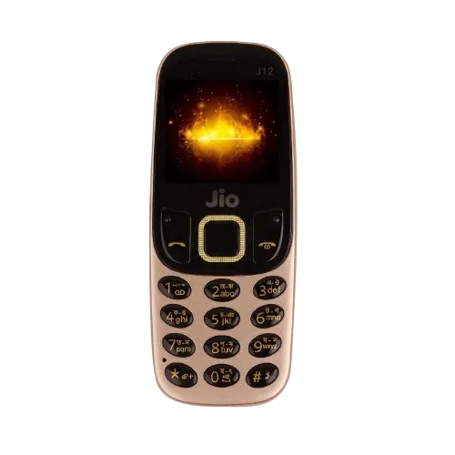 Jio J12 Golden